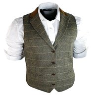 mens vintage tweed waistcoats for sale