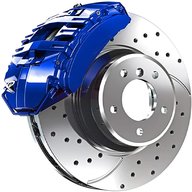 blue brake calipers for sale