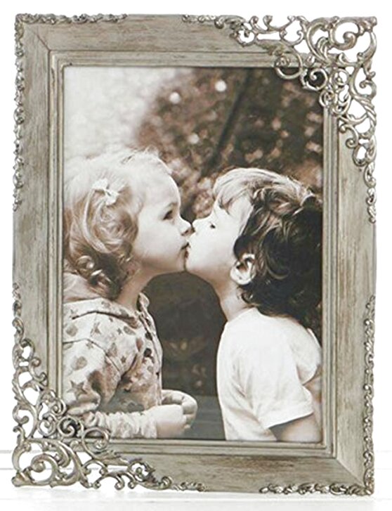 Size 5 x 3.5 Shudehill Best Friends Forever BFF Photo Picture Frame Satin Silver Finish Lovely Gift Metal