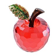glass apple ornament for sale