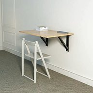 wall mounted folding table for sale