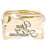 gold makeup bag for sale