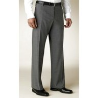 mens bootcut suit trousers for sale