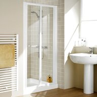 white sliding shower doors for sale