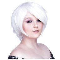 short white wig for sale