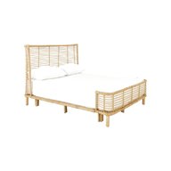 rattan double bed for sale