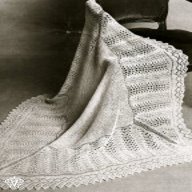 christening knitting pattern for sale
