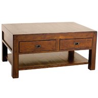 wood coffee table drawers for sale
