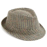 tweed trilby hats mens for sale