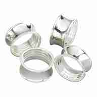 silver plated silver napkin rings for sale