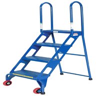 step ladder with wheels for sale