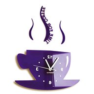 purple kitchen clock for sale