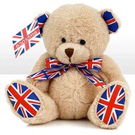 union jack teddy bear for sale