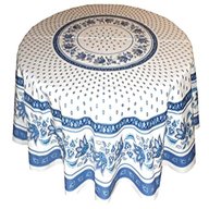 round cotton 68 tablecloth for sale