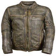 distressed leather motorcycle jacket for sale