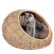 wicker cat bed for sale