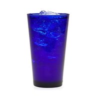 blue drinking glasses for sale