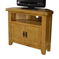 oak corner tv stand for sale