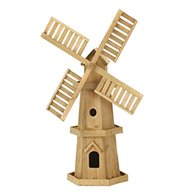 wooden windmill garden for sale