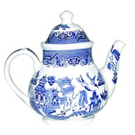 blue willow teapot for sale