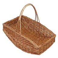 wicker trug basket for sale