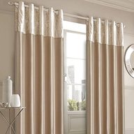 cream gold curtains for sale