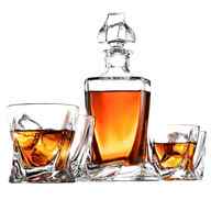whisky decanter set for sale