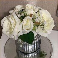 silver artificial flowers for sale