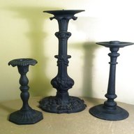 cast iron candle holder for sale