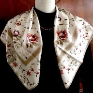 laura ashley silk scarf for sale