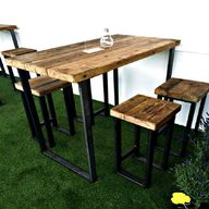 wooden tall bar table for sale
