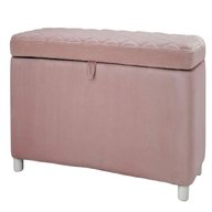 pink ottoman for sale