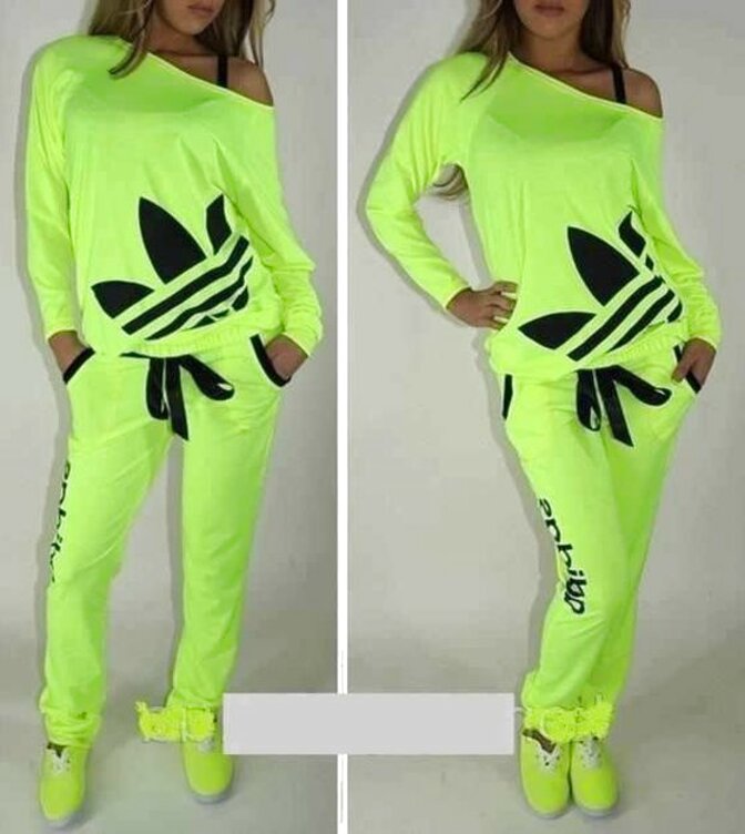 Neon Tracksuit Adidas for sale in UK | 44 used Neon Tracksuit Adidas
