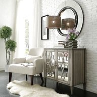 mirrored cabinets living room for sale