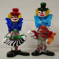 murano clowns for sale
