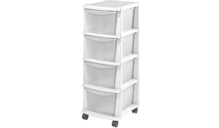 White Plastic Drawers for sale in UK View 58 bargains