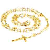 gold rosary beads for sale