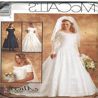 wedding dress patterns mccalls for sale