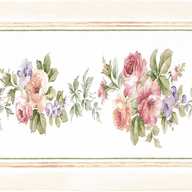 floral wallpaper border for sale