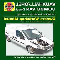 vauxhall combo workshop manual for sale