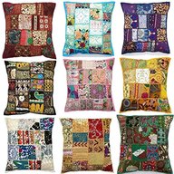 handmade patchwork cushion for sale