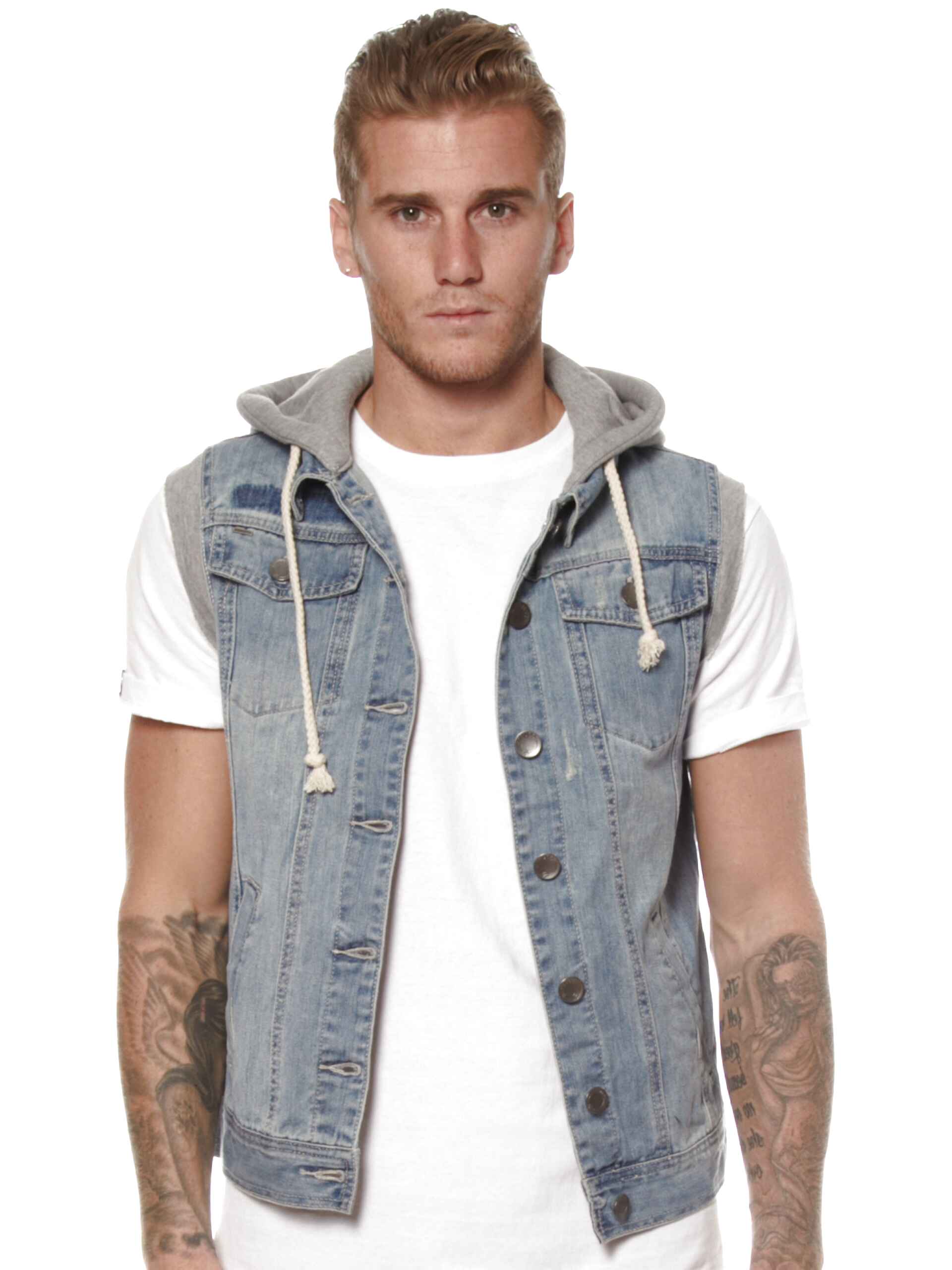 Mens Denim Sleeveless Jacket for sale in UK | View 47 ads