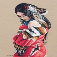 native american cross stitch for sale