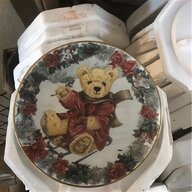 franklin mint teddy bear plate collection for sale