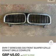 bmw e46 bonnet grill for sale