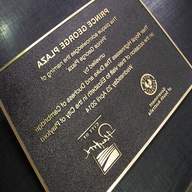 cast plaque for sale