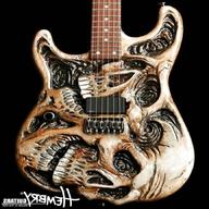 skull guitar for sale