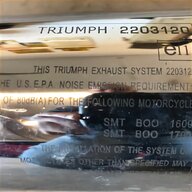 triumph thunderbird 900 exhaust for sale