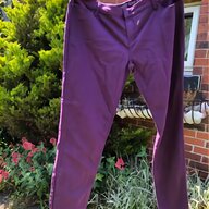 berry coloured trousers for sale