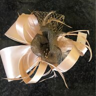 chocolate brown fascinator for sale